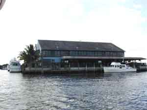 Fishermen's Village.  Harpoon Harry's and the Captains Table are the two restaurants overlooking the Harbor.  There are 6 restaurants all together in Fishermen's Village.